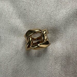 Michael Kors Gold Chain-Link Ring